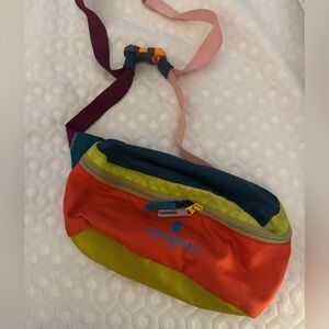 Cotopaxi Colorful Pack with Orange and Blue